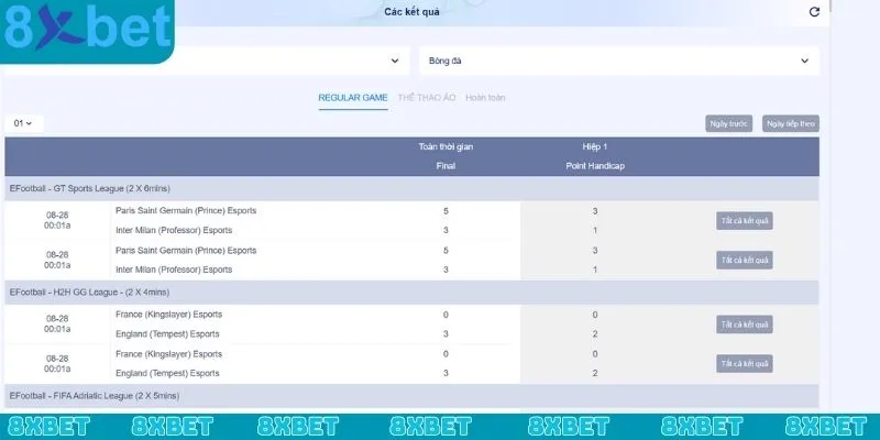 CR Thể Thao tại nhà cái 8xbet có nhiều ưu điểm vượt trội