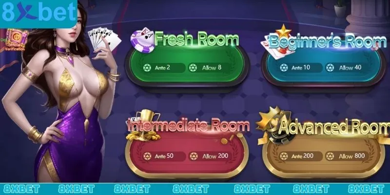 Luật chơi cơ bản trong 1 ván Poker 8xbet mà bạn nên nắm rõ