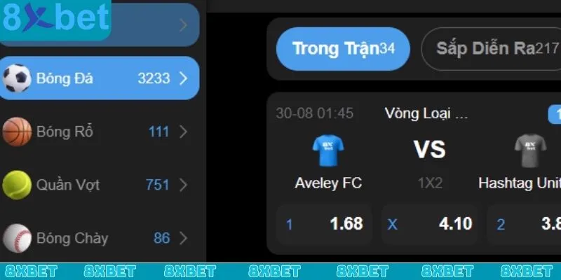 Tổng hợp các bộ môn được yêu thích tại thể thao 8xbet
